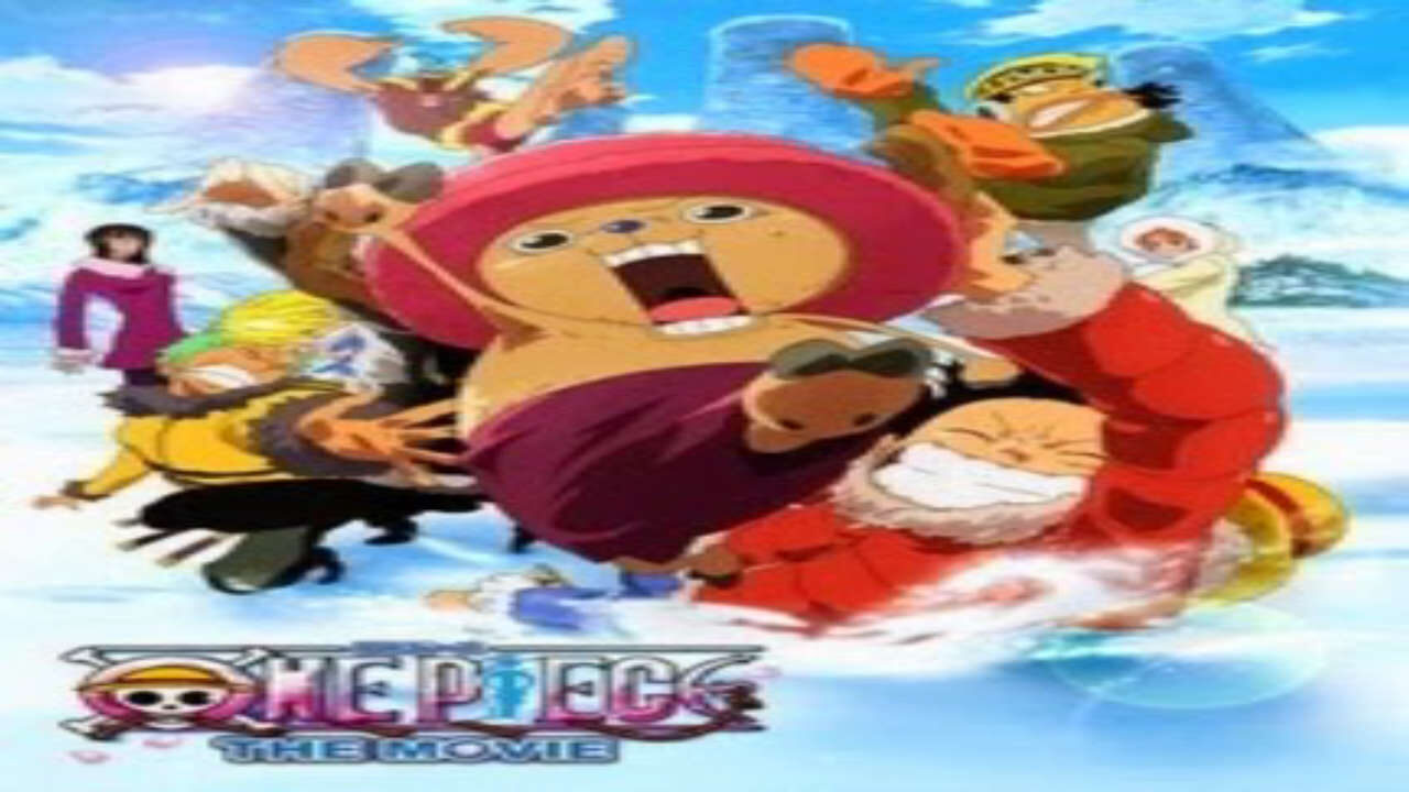 Poster of One Piece Movie 09 Episode of Chopper Plus Fuyu ni Saku Kiseki no Sakura