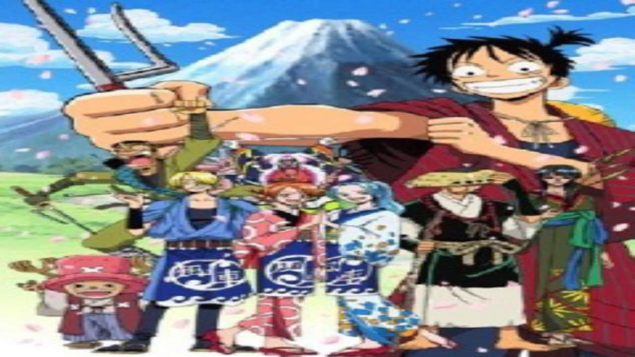 Poster of One Piece Nenmatsu Tokubetsu Kikaku Mugiwara no Luffy Oyabun Torimonochou