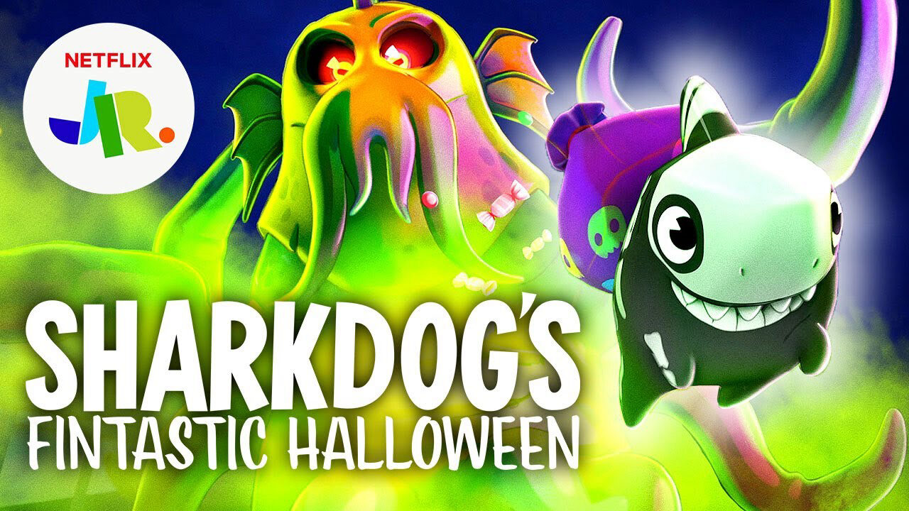 Poster of Halloween tuyệt vời của Sharkdog