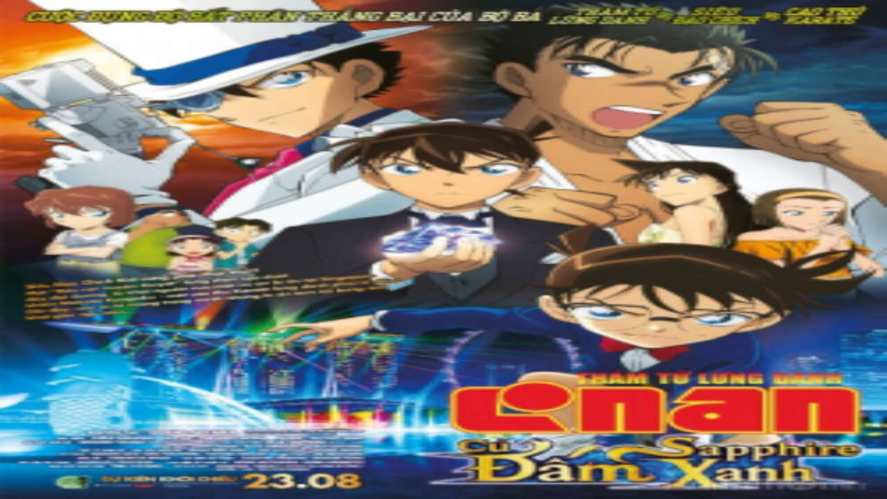 Poster of Detective Conan Movie 23 The Fist of Blue Sapphire