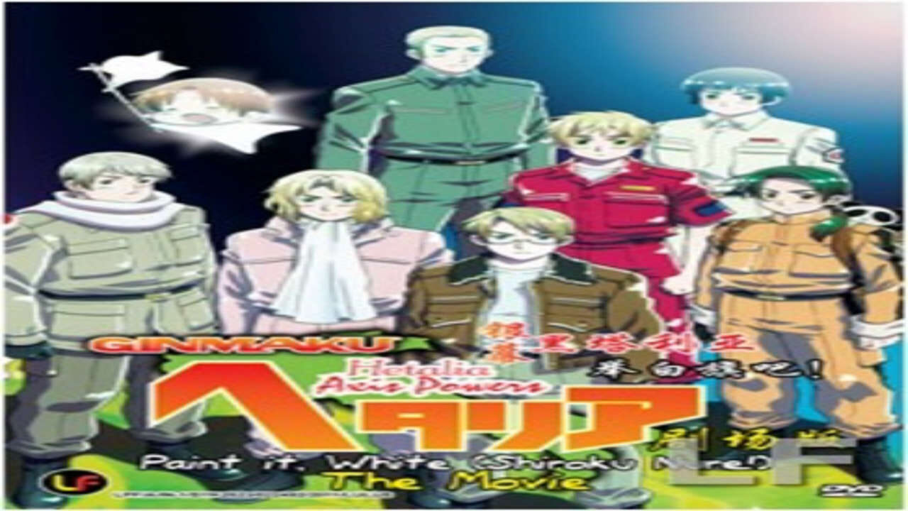 Poster of Hetalia Axis Powers Movie Paint it White