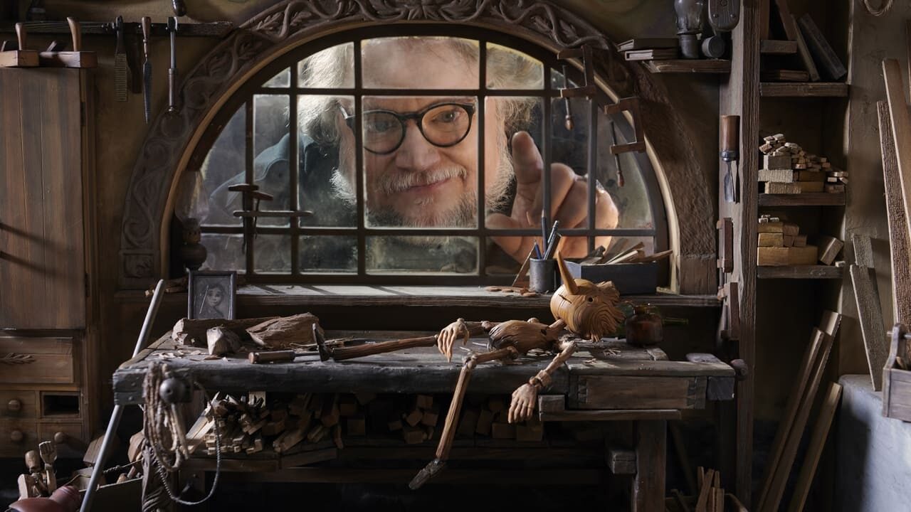 Poster of Pinocchio của Guillermo del Toro