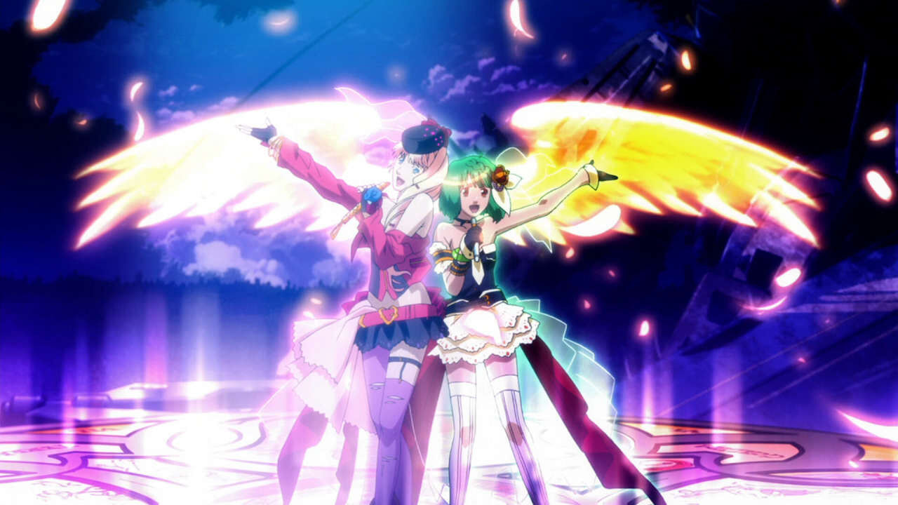 Poster of Macross Frontier The Movie Sayonara No Tsubasa