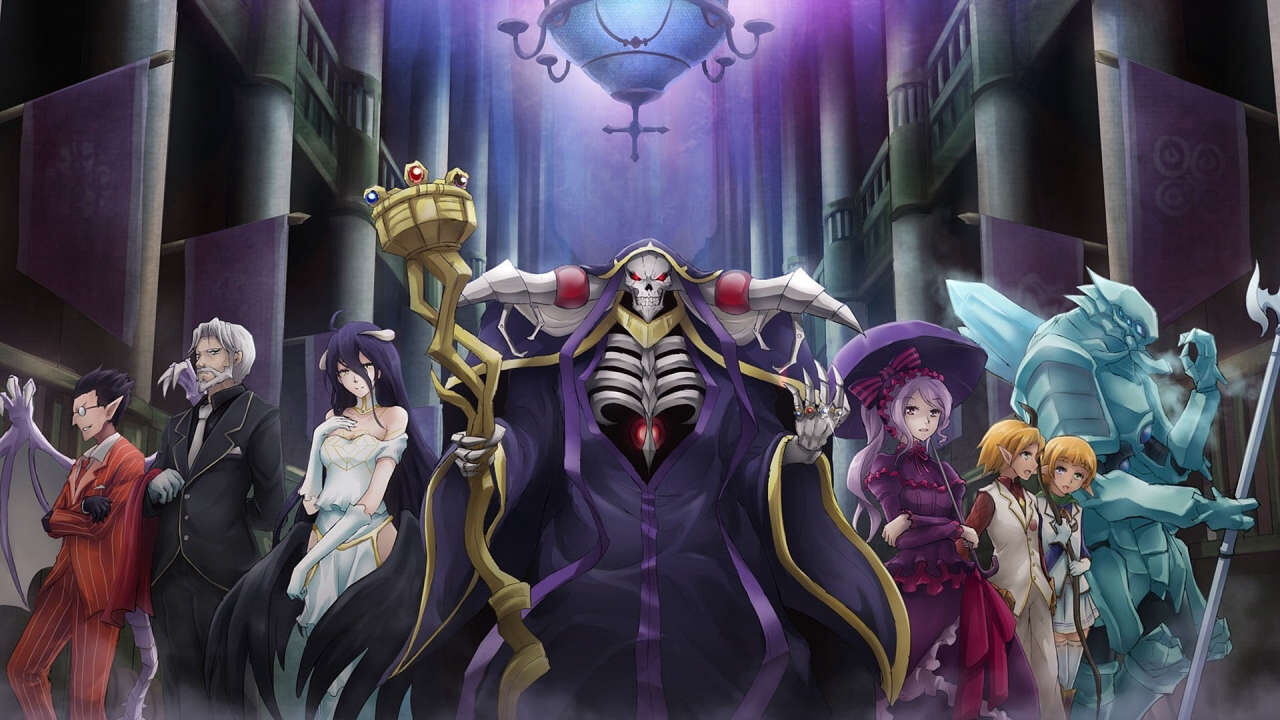 Poster of Overlord Movie Fushisha No Ou The Undead King