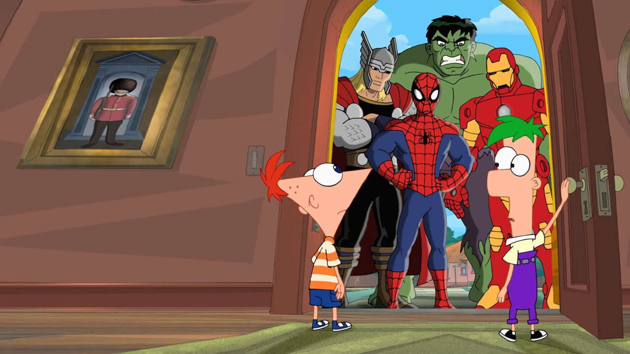 Poster of Phineas and Ferb Mission Marvel