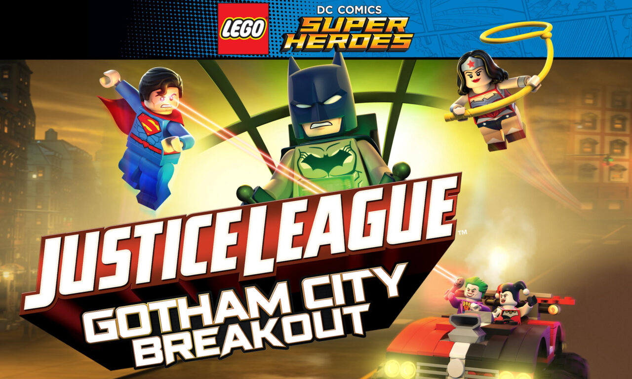 Poster of Lego DC Comics Superheroes Justice League Gotham City Breakout