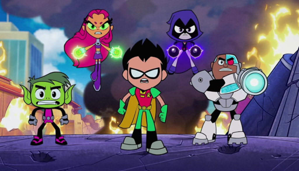 Poster of Teen Titans Go To the Movies