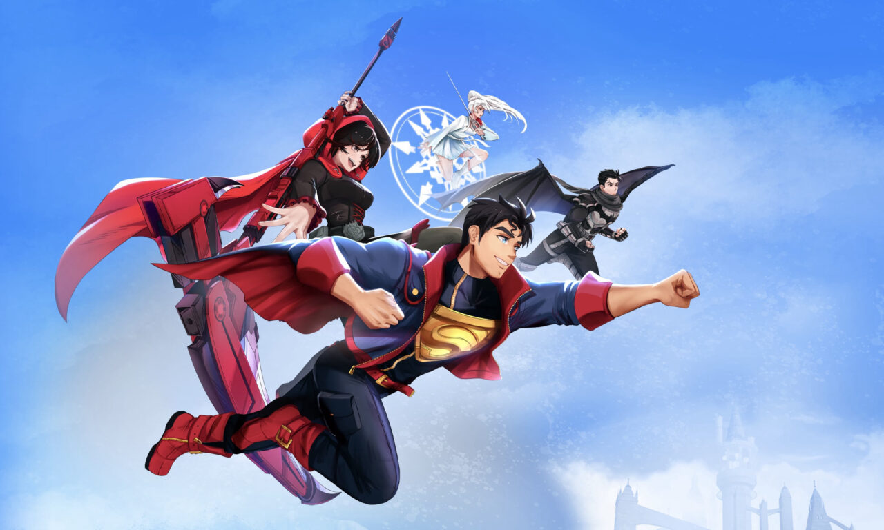 Poster of Justice League x RWBY Super Heroes Huntsmen Part One