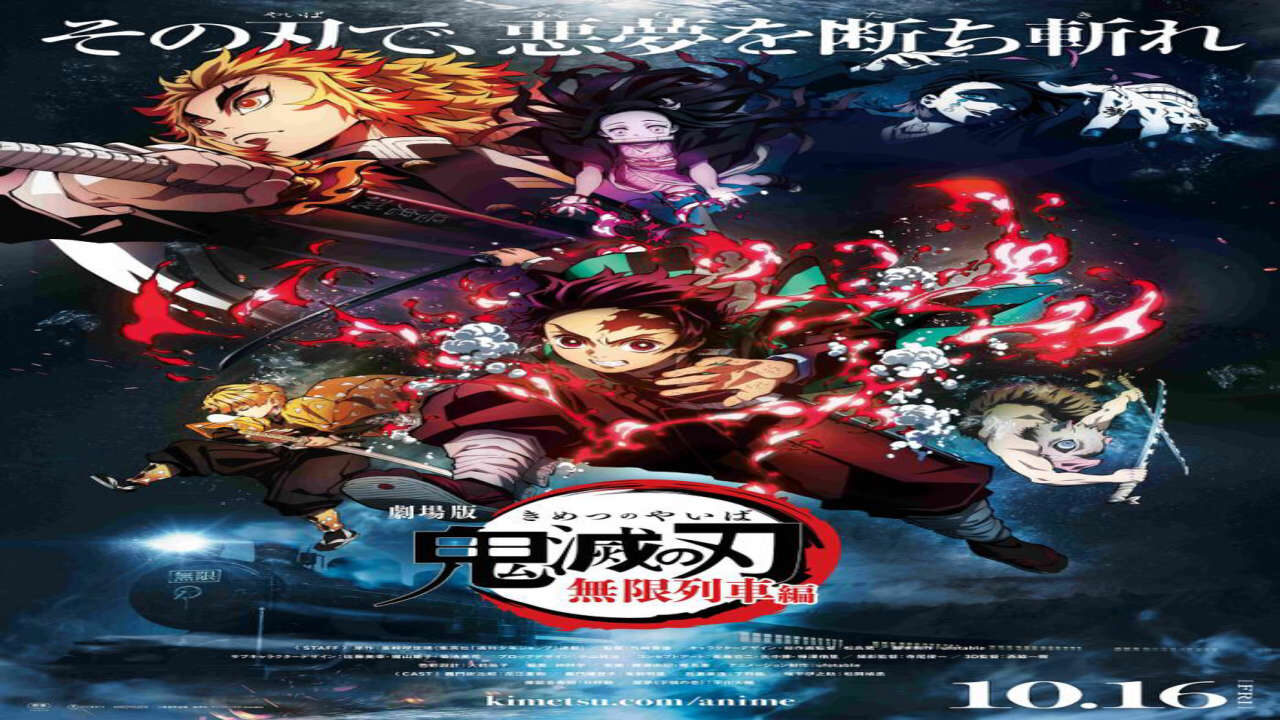 Poster of Kimetsu no Yaiba Movie Mugen Ressha hen