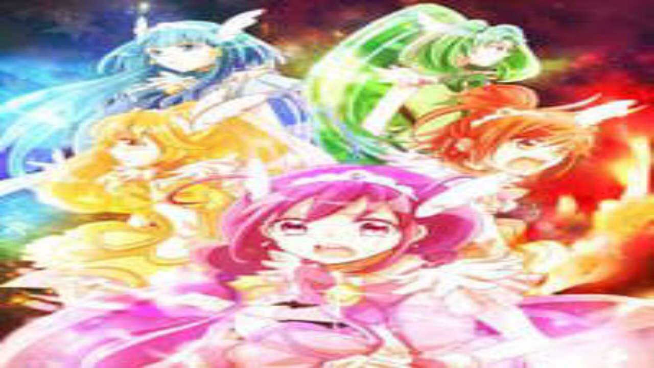 Poster of Smile Precure Movie Ehon no Naka wa Minna Chiguhagu