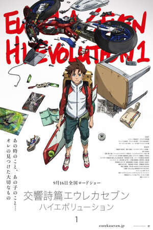 Xem phim Koukyoushihen Eureka Seven Hi Evolution 1  - Eureka Seven Hi Evolution 1 (2017)